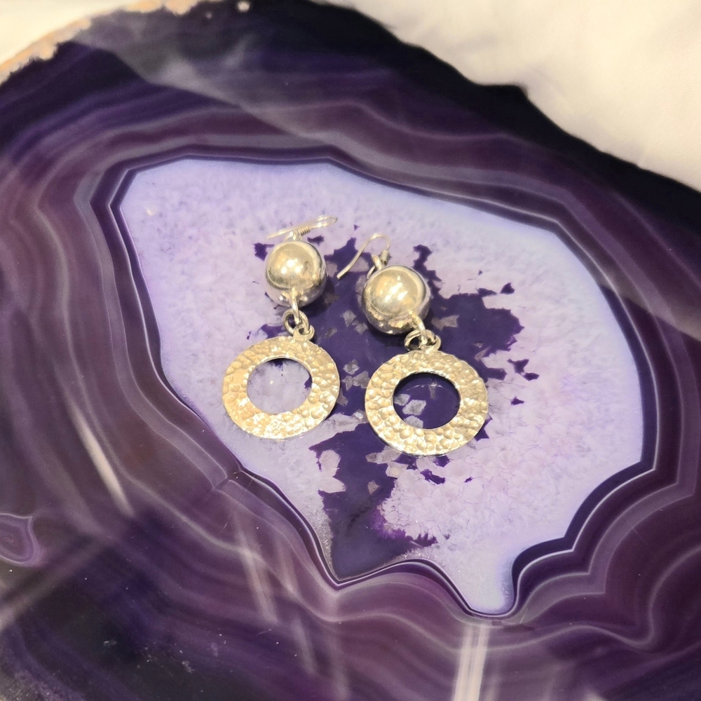 Sterling Silver Drop Earrings